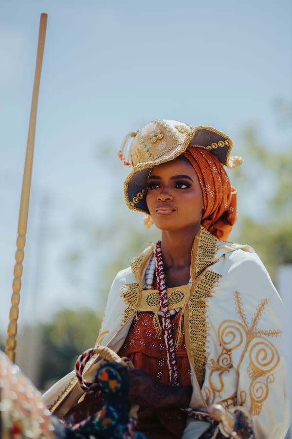 Want to Wear History? IAMISIGO's Copenhagen Spring 2027 Collection Turns Memory Boards and Royal Headdresses Into Fashion